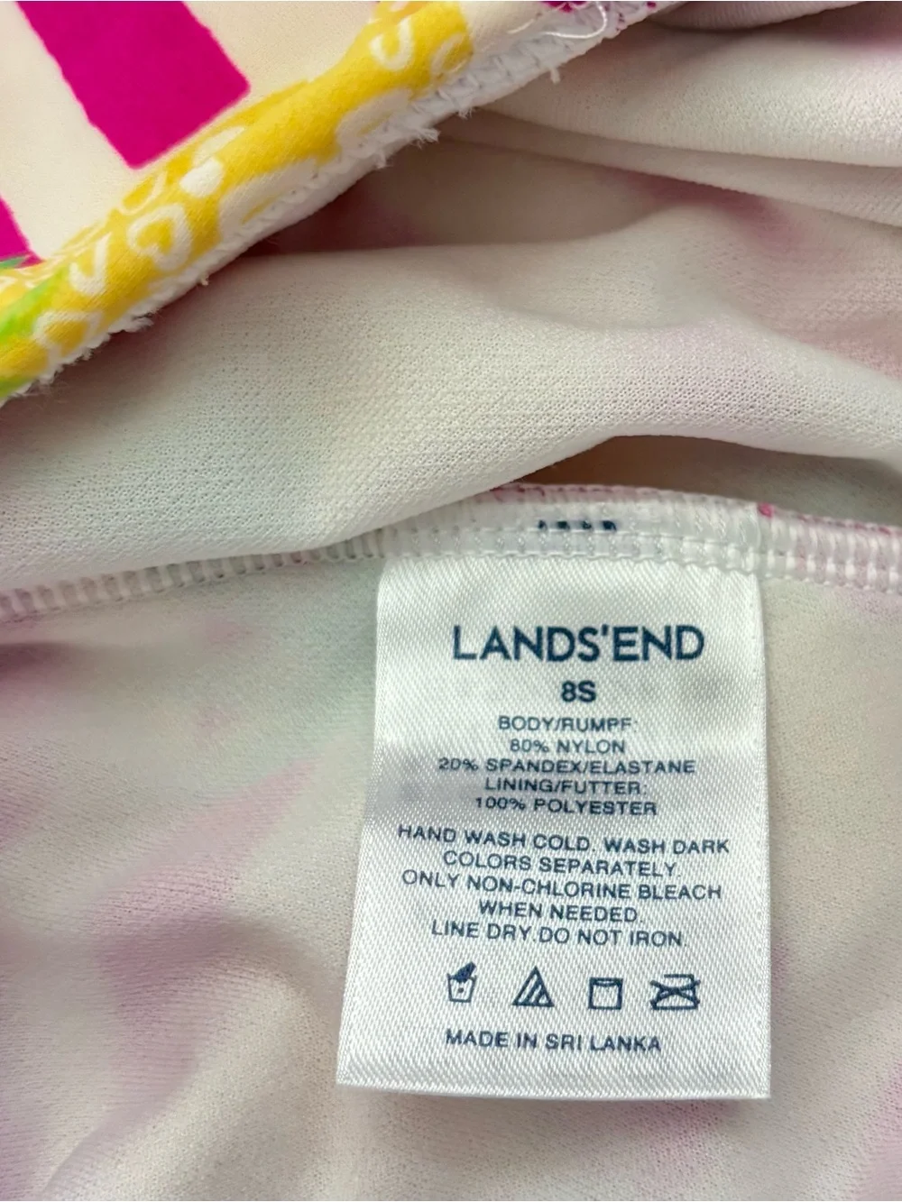 Lands End one shoulder